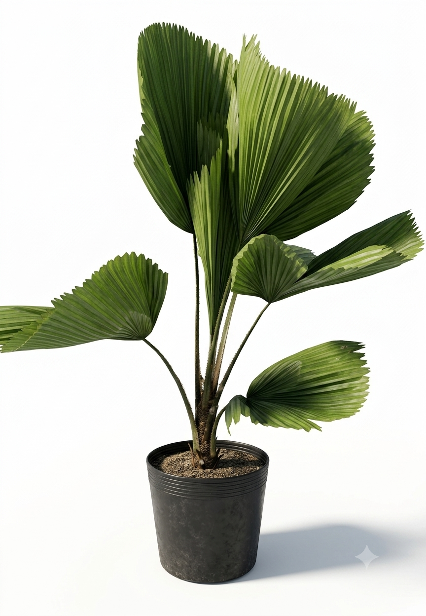 Palmera Licuala Grandis planta de vivero